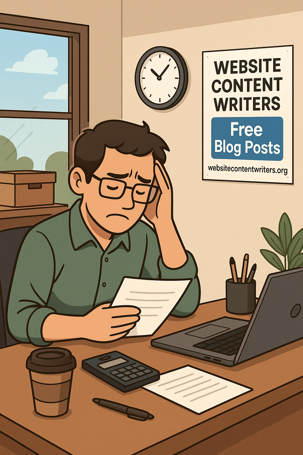 free AI blog content generator - the writing is on the wall